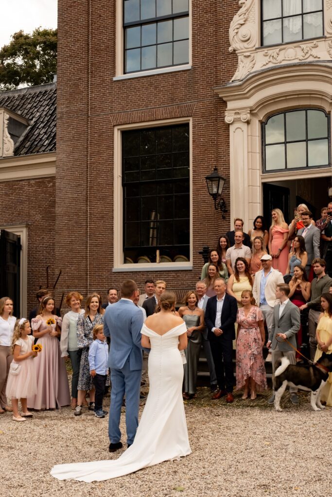 Trouwfotograaf in Amsterdam op locatie in de stad
