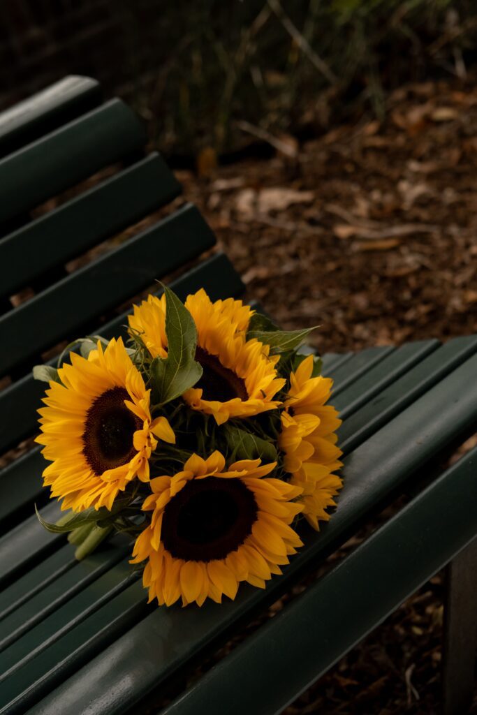 close up van bruidsboeket trouwfotografie amsterdam
