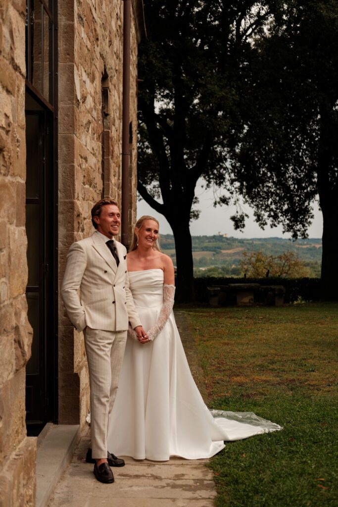 Wedding photographer Italy koppel tijdens ceremonie