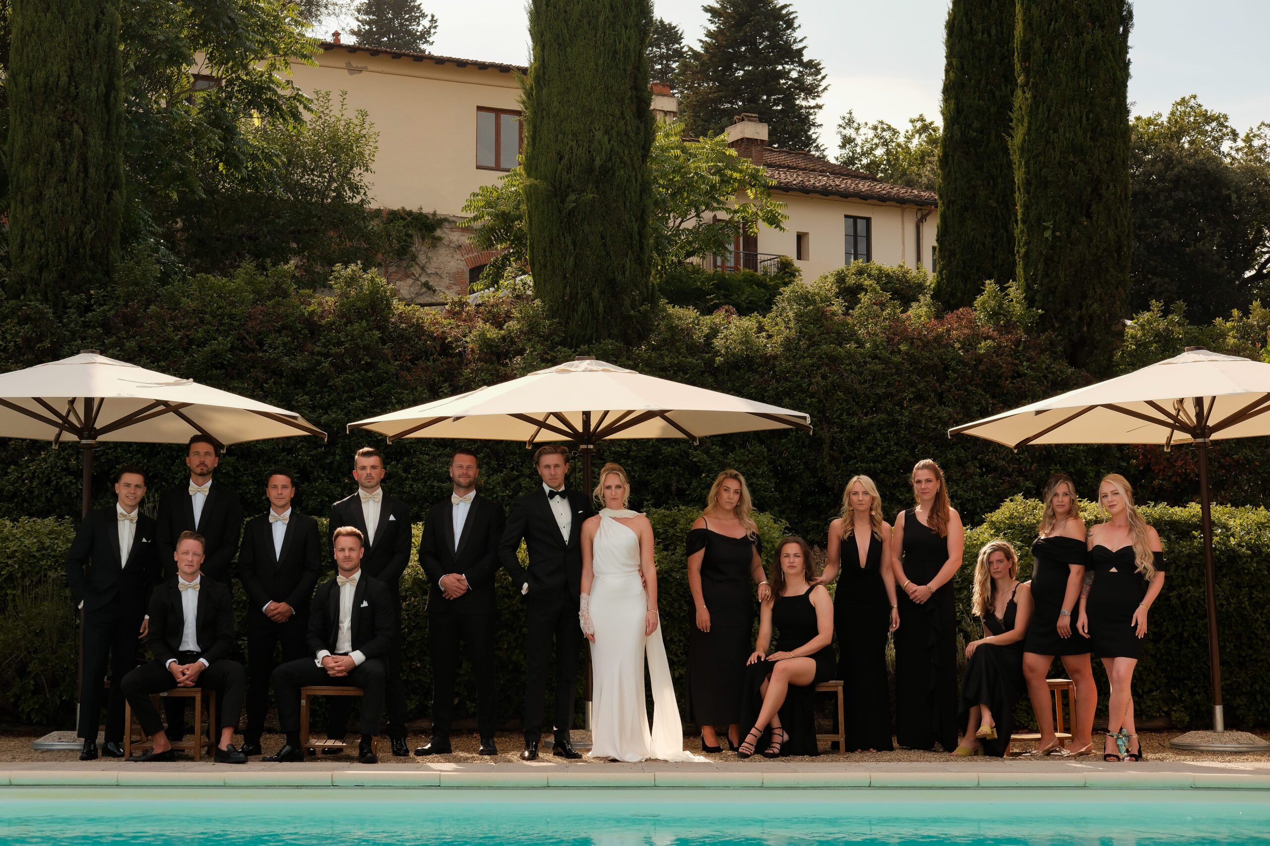 Couple Shoot tijdens destination wedding in Toscane, gefotografeerd door trouwfotograaf Italië